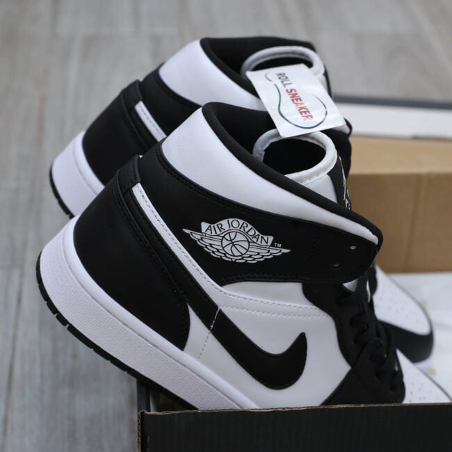Giày Nike Air Jordan 1 Mid 'Panda' Like Auth