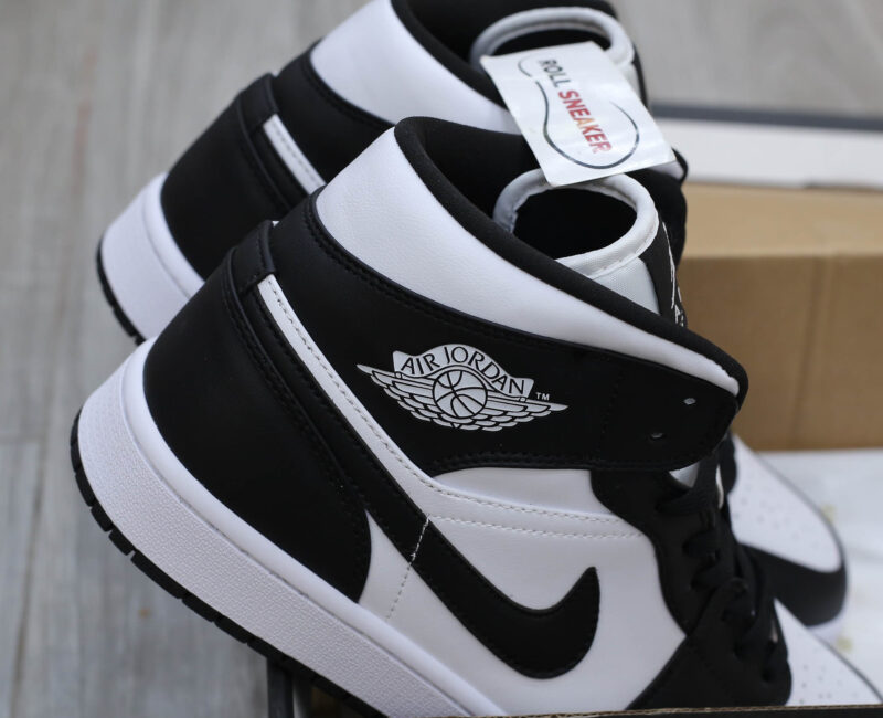 Giày Nike Air Jordan 1 Mid 'Panda' Like Auth