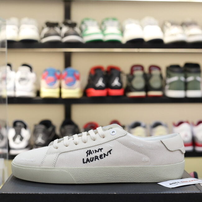 Giày Saint Laurent Court Classic trắng Best Quality