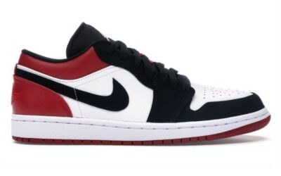 Giày Nike Air Jordan 1 Low Black Toe Best Qulity