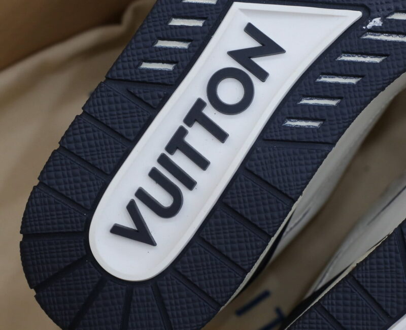 Giày Louis Vuitton Lv Trainer #54 Signature Marine Blue Best Quality