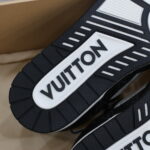Giày Louis Vuitton LV Trainer Monogram Denim Black Best Quality