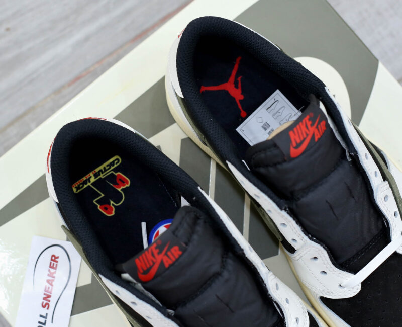 Giày Nike Air Jordan 1 Low Travis Scott ‘Olive’ Best Quality
