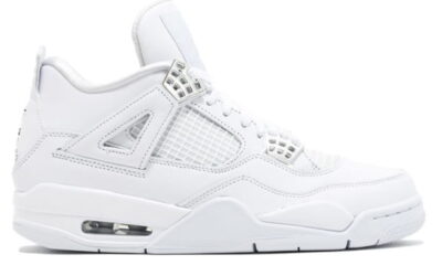 Giày Nike Air Jordan 4 Retro Pure Money (full trắng)