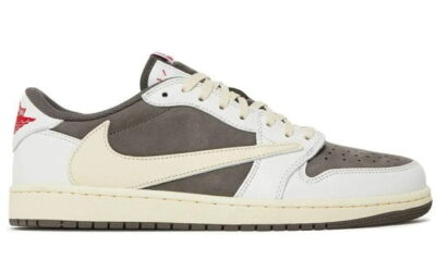 Giày Nike Air Jordan 1 Low Travis Scott ‘Reverse Mocha’