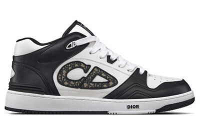 Dior B57 Mid Black and White Dior Oblique Jacquard Like Auth