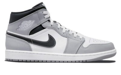 Giày Nike Air Jordan 1 Mid Light Smoke Grey Anthracite 2022