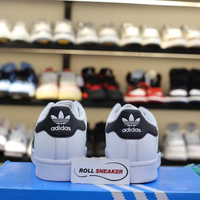 Giày Adidas Superstar trắng sọc đen Best Quality