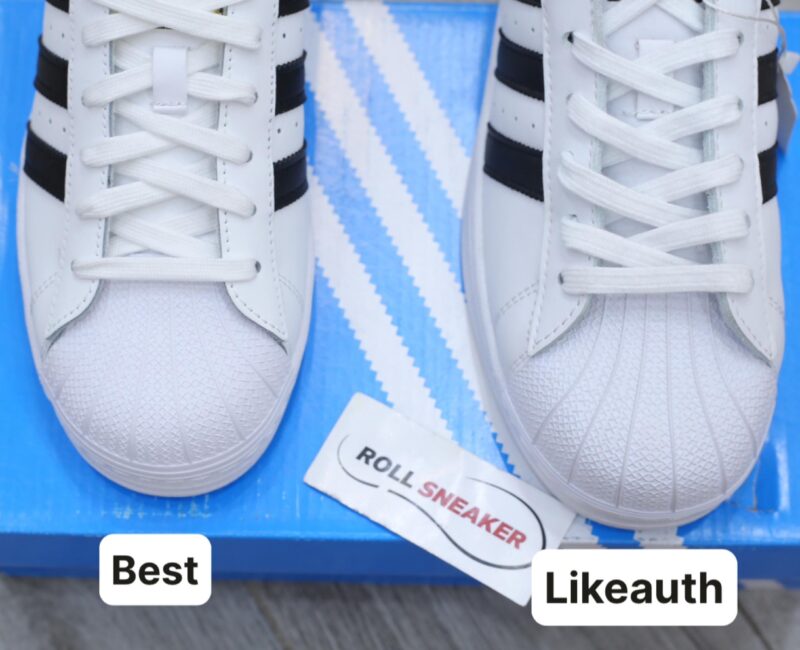 Giày Adidas Superstar trắng sọc đen Best Quality