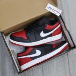 Giày Nike Air Jordan 1 Low ‘Alternate Bred Toe’ Best Quality