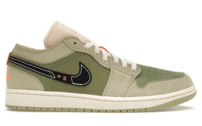 Giày Nike Air Jordan 1 Low SE Craft ‘Light Olive’ Best Quality