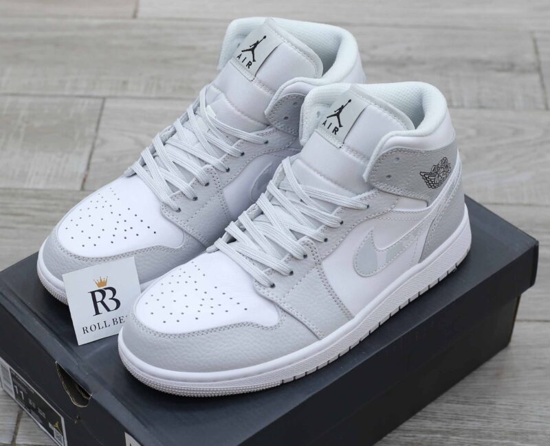 Giày Nike Air Jordan 1 Mid Grey Camo Best Quality