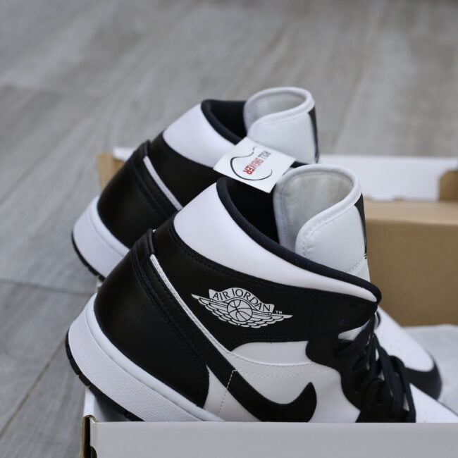 Giày Nike Air Jordan 1 Mid 'Panda' Auth