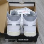 Giày Nike Air Jordan 1 ‘Mid White Stealth’ Best Quality