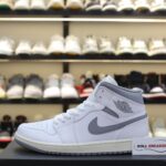 Giày Nike Air Jordan 1 ‘Mid White Stealth’ Best Quality