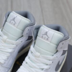 Giày Nike Air Jordan 1 ‘Mid White Stealth’ Like Auth