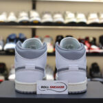 Giày Nike Air Jordan 1 ‘Mid White Stealth’ Like Auth