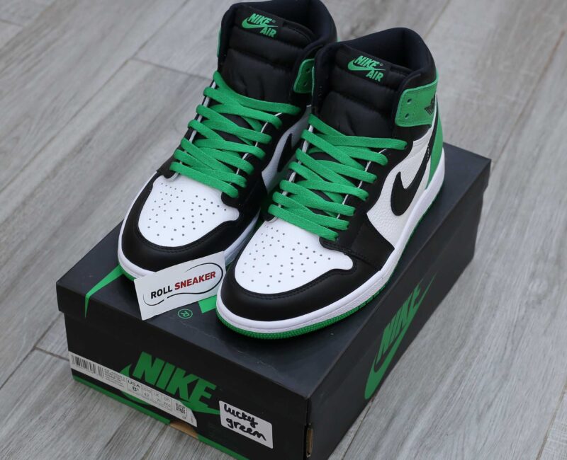 Giày Nike Air Jordan 1 Retro High OG GS Lucky Green