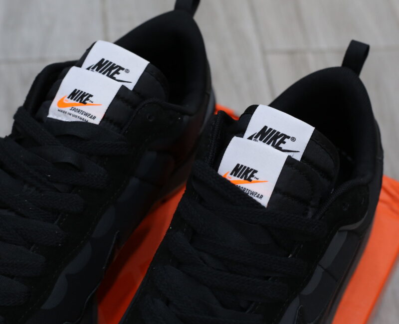 Giày Nike Sacai x VaporWaffle ‘Black Gum’ Best Quality