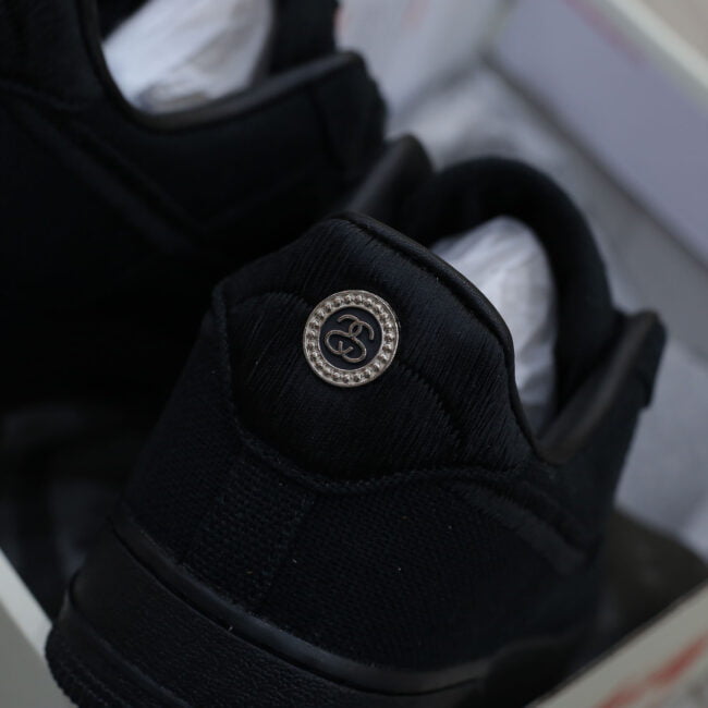Giày Nike Stussy x Air Force 1 Low ‘Triple Black’ Best Quality