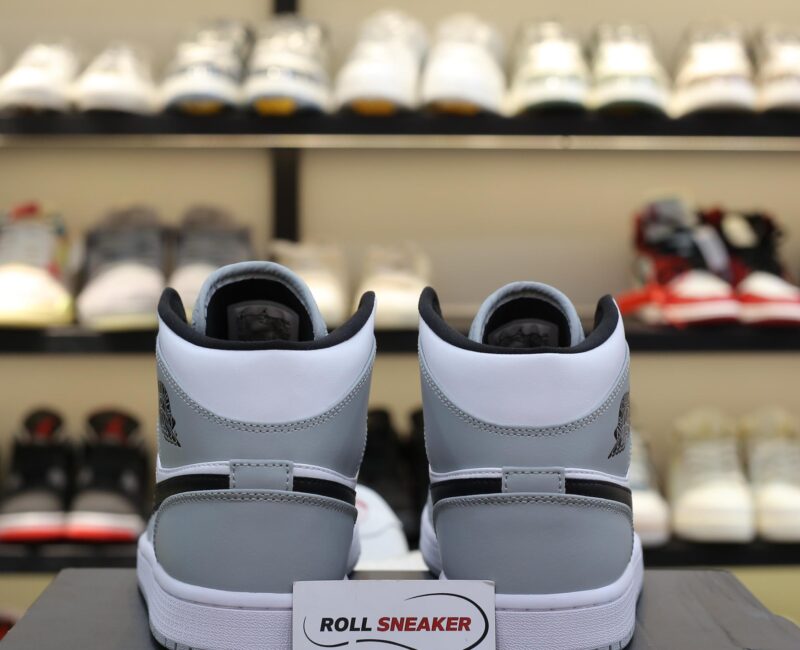 Nike Air Jordan 1 Mid Light Smoke Grey Like Auth