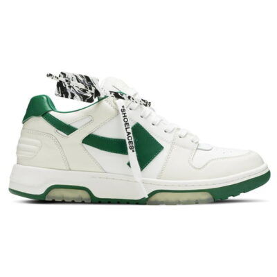 Giày Off-White Out of Office Low ‘White Green’ OMIA Best Quality