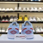 Giày Air Jordan 1 Low Blue Grey Dune Red Best Quality