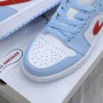 Giày Air Jordan 1 Low Blue Grey Dune Red Best Quality