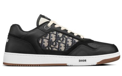 Giày Dior B27 Low Black họa tiết vải Dior Oblique Jacquard Best Quality