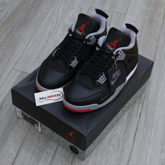 Giày Nike Air Jordan 4 Retro Bred Reimagined Men’s Like Auth