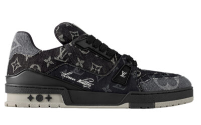 Giày Louis Vuitton LV Trainers 'Black' Like Auth