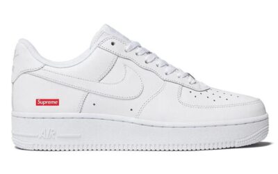 Giày Nike Air Force 1 Low Supreme White Best Quality