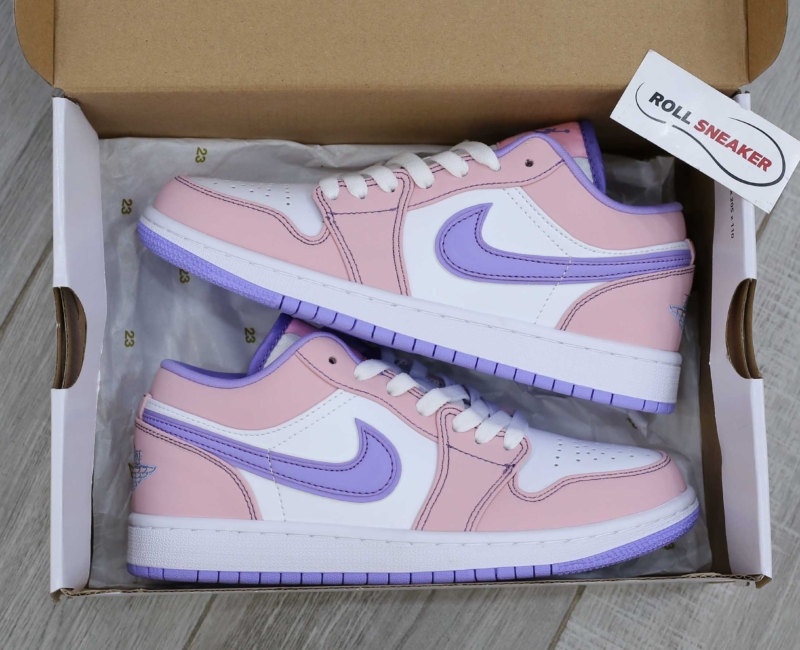 Giày Air Jordan 1 Low SE GS 'Arctic Punch' Like Auth