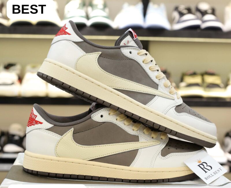 Nike Air Jordan 1 Low Travis Scott ‘Reverse Mocha’ Best Quality