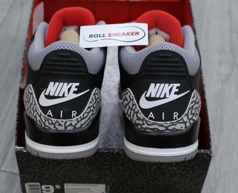 Giày Nike Air Jordan 3 Retro OG BG Black Cement Best Quality