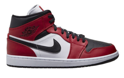 Giày Nike Air Jordan 1 Mid Chicago Black Toe Best Quality