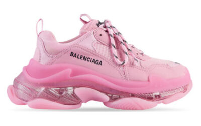 Giày Balenciaga Triple S Clear Sole ‘Light Pink’ Best Quality