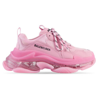 Giày Balenciaga Triple S Clear Sole ‘Light Pink’ Best Quality