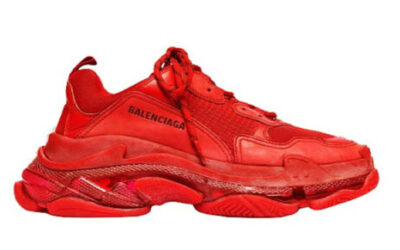 Giày Balenciaga Triple S Red Clear Sole Best Quality