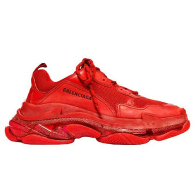 Giày Balenciaga Triple S Red Clear Sole Best Quality