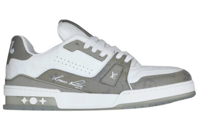 Giày Louis Vuiton #54 Trainer Arch Light Grey White Like Auth