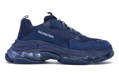 Giày Balenciaga Triple S Clear Sole Navy Best Quality