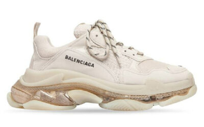 Giày Balenciaga Triple S Trainers Clear Sole ‘White’ Best Quality