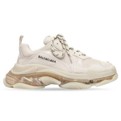 Giày Balenciaga Triple S Trainers Clear Sole ‘White’ Best Quality