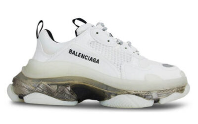 Giày Balenciaga Triple S Clear Sole Sneakers White Best Quality