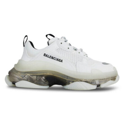 Giày Balenciaga Triple S Clear Sole Sneakers White Best Quality