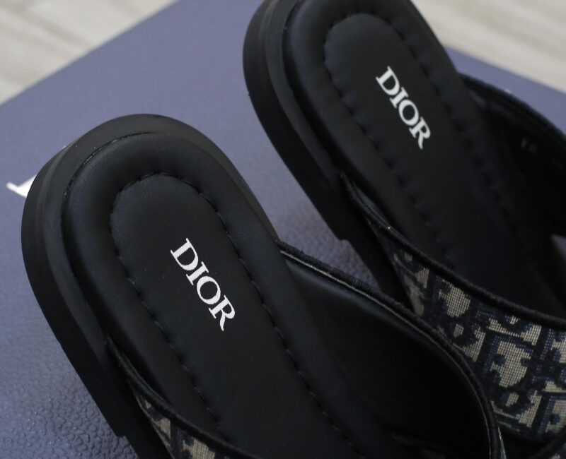Dép Dior Alias Sandals Blue Oblique Best Quality