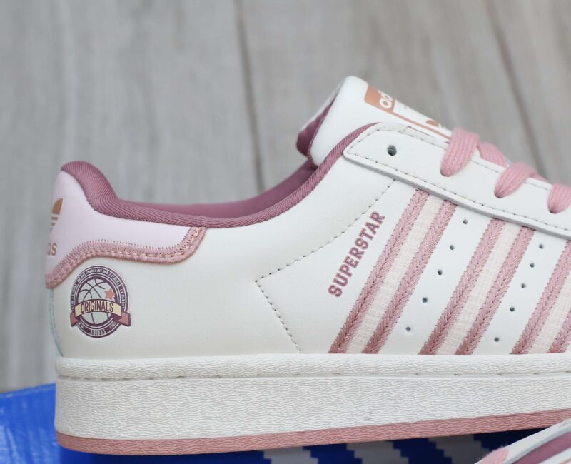 Giày Adidas Original Super Star Pink Beige Best Quality