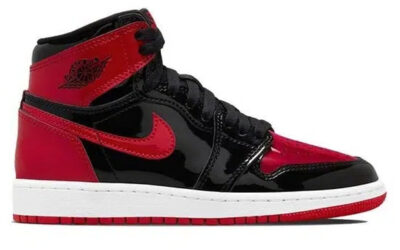 Giày Air Jordan 1 Retro High OG GS 'Patent Bred' Best Quality