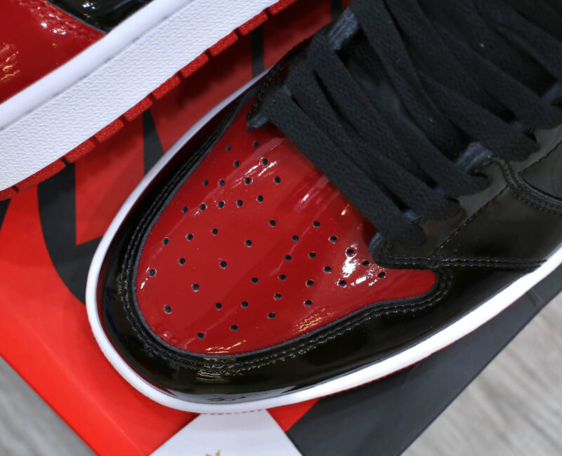 Giày Air Jordan 1 Retro High OG GS 'Patent Bred' Best Quality